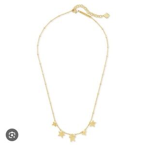 Kendra Scott Jae Star Gold Choker Necklace